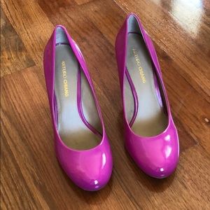 Pink heels
